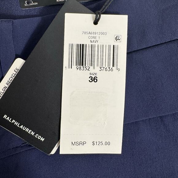 Polo Ralph Lauren RLX Men’s 36 Shorts Navy Golf Concept MSRP $125 - Picture 13 of 16